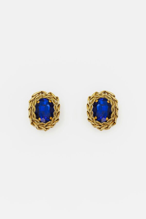 Boucles d'oreilles à clip Lou - Grenade par Cécile Wolfrom