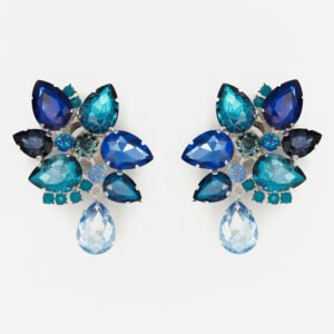 Boucles d'oreilles à clip Nana - Grenade par Cécile Wolfrom