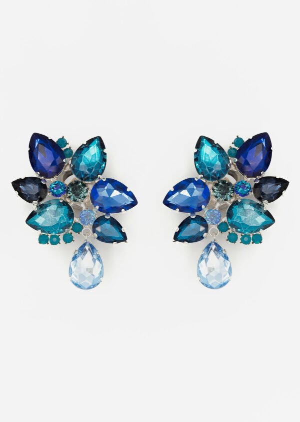 Boucles d'oreilles à clip Nana - Grenade par Cécile Wolfrom