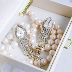 Boucles d'oreilles à clip Marion - Grenade par Cécile Wolfrom