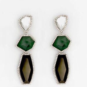 Boucles d'oreilles à clip Agathe - Grenade par Cécile Wolfrom